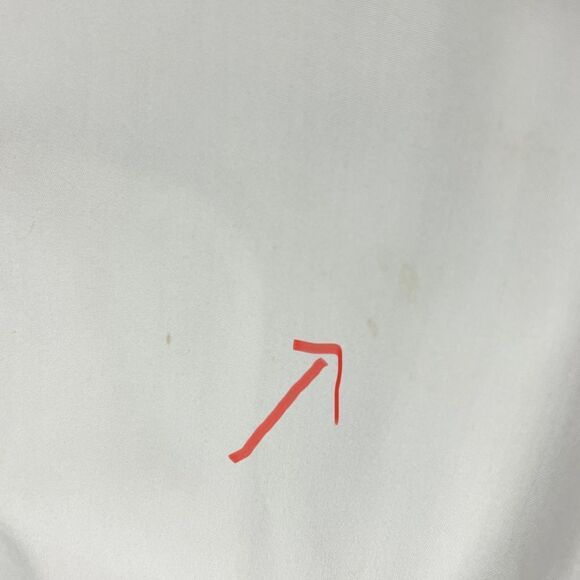 Vintage 2000’s Gloria Vanderbilt White Casual Button Down Shirt Sz L - Picture 8 of 11